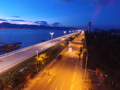 昆明草海大壩景觀照明工程--2018神燈獎申報(bào)工程