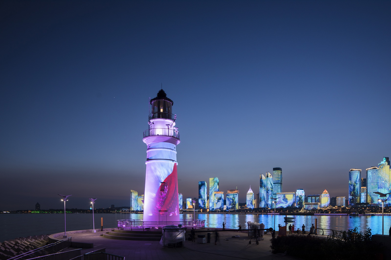 青島奧林匹克帆船中心夜景照明工程項(xiàng)目--2020神燈獎申報(bào)工程